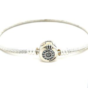 Pandora Pave Cz Crown‎ Clasp Bracelet